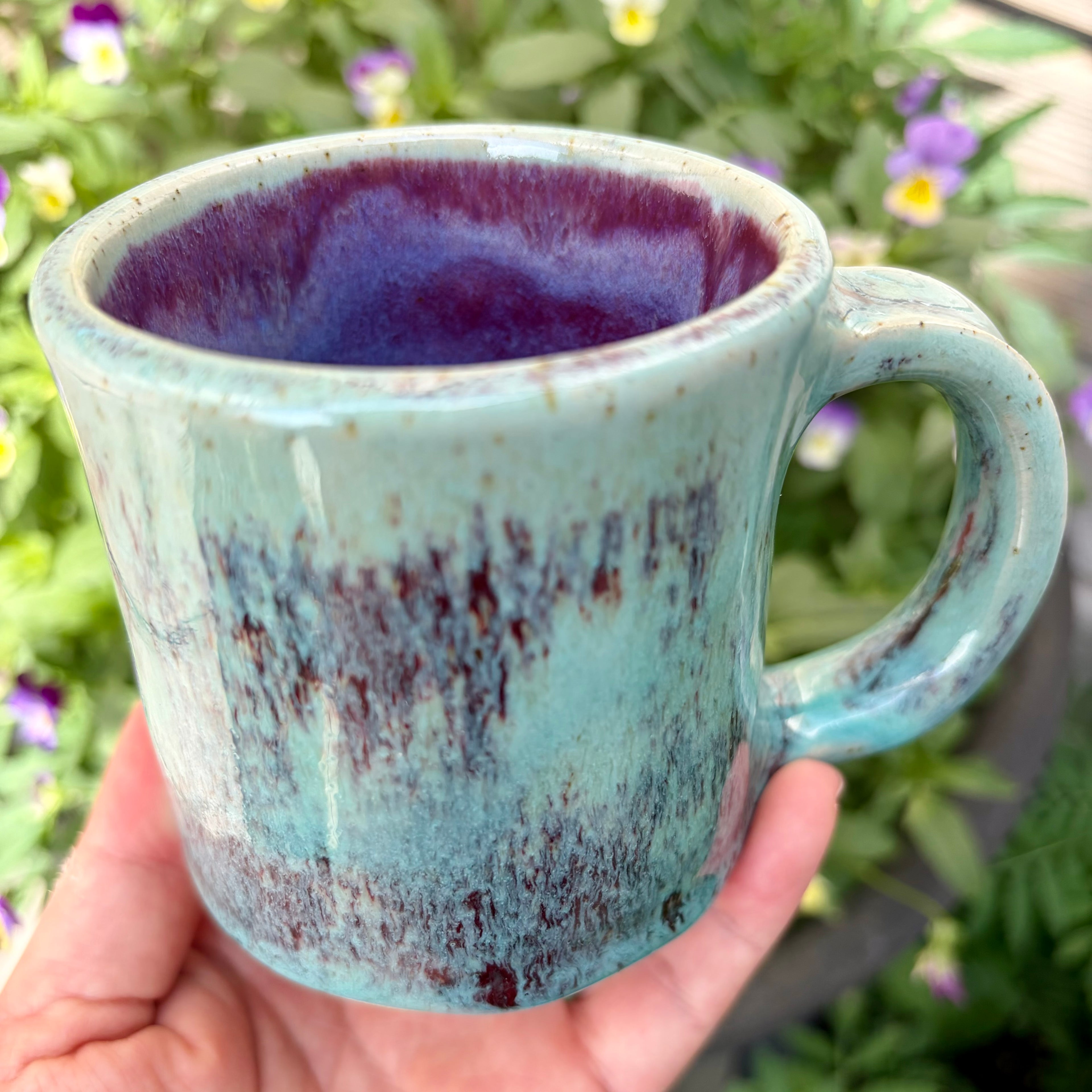 Aqua Lakeshore Petite Mug