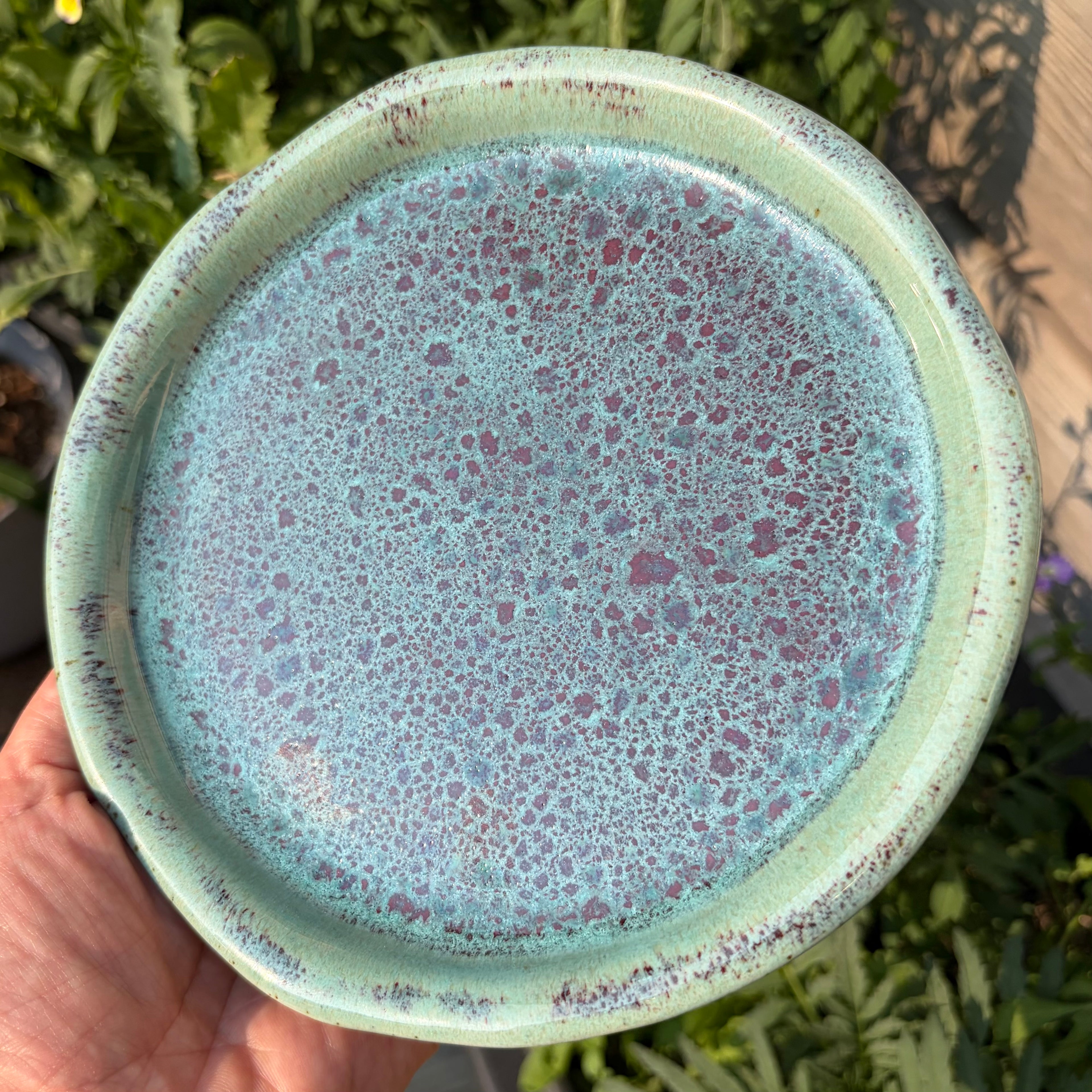 Aqua Lakeshore 6” Plate #004
