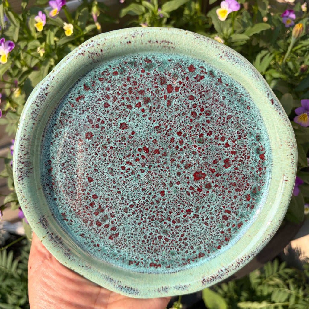 Aqua Lakeshore 6” Plate #004