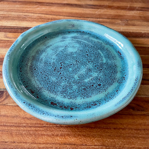 Aqua Lakeshore 6” Plate #006